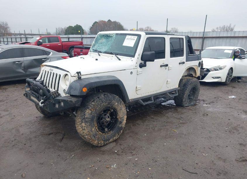 Photo 2 of 2015 Jeep Wrangler UNLIMITED SPORT (VIN 1C4BJWDG2FL764505)