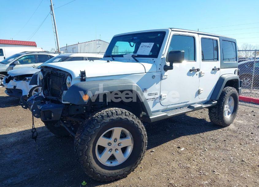 Photo 2 of 2015 Jeep Wrangler UNLIMITED SPORT (VIN 1C4BJWDG2FL768098)
