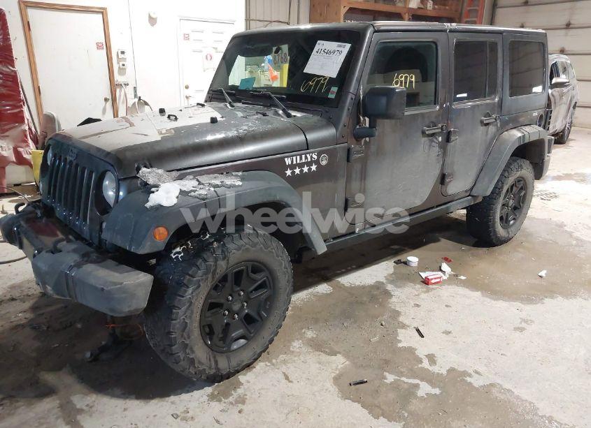 Photo 2 of 2016 Jeep Wrangler UNLIMITED WILLYS WHEELER (VIN 1C4BJWDG2GL210060)