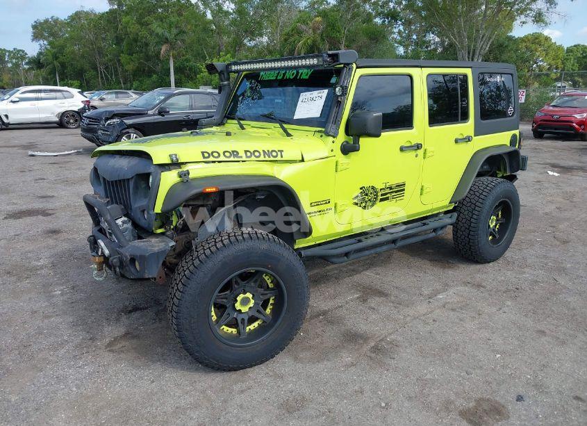 Photo 2 of 2016 Jeep Wrangler UNLIMITED SPORT (VIN 1C4BJWDG2GL324205)