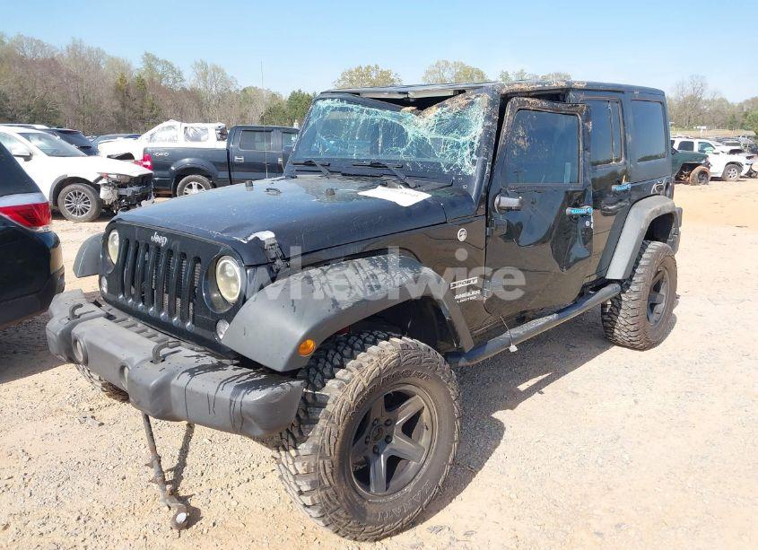 Photo 2 of 2016 Jeep Wrangler UNLIMITED SPORT (VIN 1C4BJWDG2GL329274)