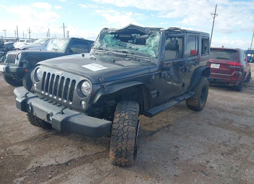 Photo 2 of 2017 Jeep Wrangler UNLIMITED SPORT 4X4 (VIN 1C4BJWDG2HL681062)
