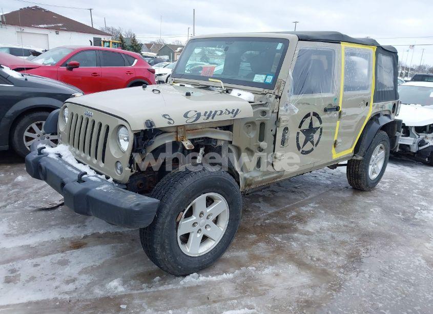 Photo 2 of 2017 Jeep Wrangler UNLIMITED SPORT (VIN 1C4BJWDG2HL689713)