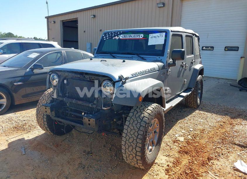 Photo 2 of 2017 Jeep Wrangler UNLIMITED SPORT 4X4 (VIN 1C4BJWDG2HL714822)