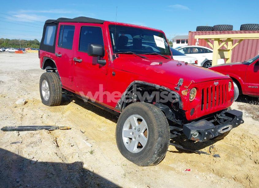 2012 Jeep Wrangler UNLIMITED SPORT (VIN 1C4BJWDG3CL176348) main photo