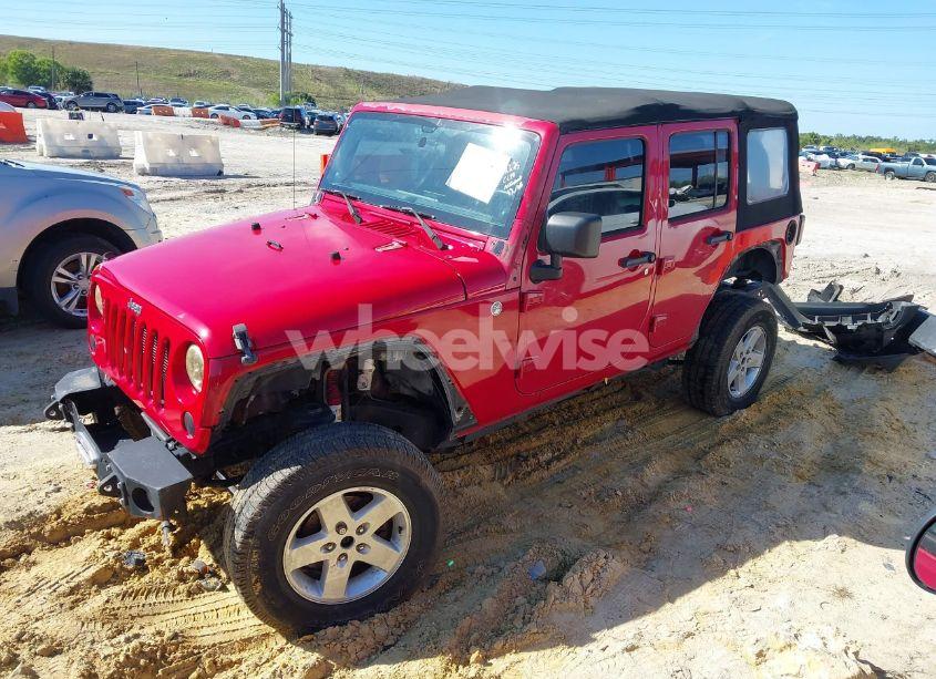 Photo 2 of 2012 Jeep Wrangler UNLIMITED SPORT (VIN 1C4BJWDG3CL176348)