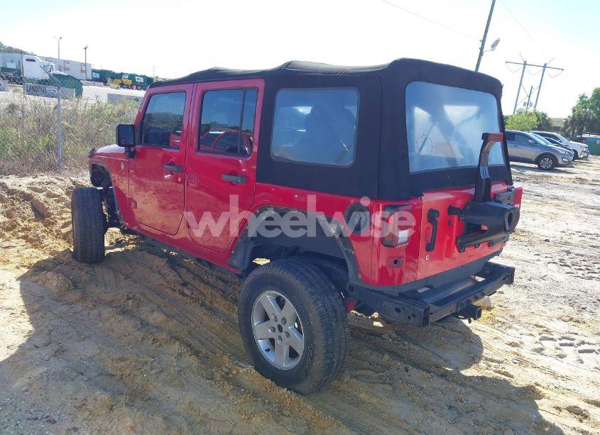 Photo 3 of 2012 Jeep Wrangler UNLIMITED SPORT (VIN 1C4BJWDG3CL176348)