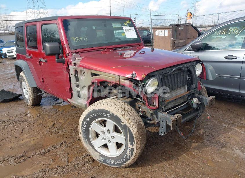 2012 Jeep Wrangler UNLIMITED SPORT (VIN 1C4BJWDG3CL251890) main photo