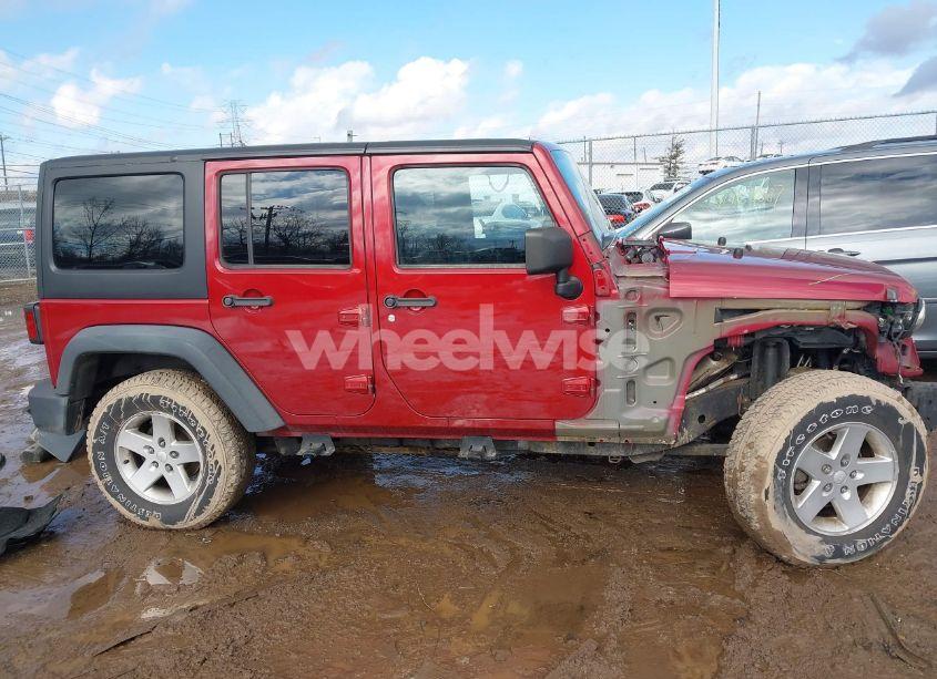 Photo 14 of 2012 Jeep Wrangler UNLIMITED SPORT (VIN 1C4BJWDG3CL251890)