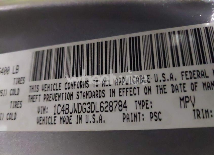 Photo 9 of 2013 Jeep Wrangler UNLIMITED (VIN 1C4BJWDG3DL628784)