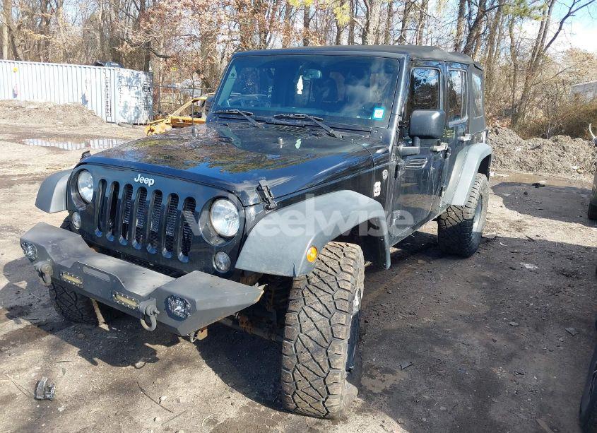 Photo 2 of 2014 Jeep Wrangler UNLIMITED SPORT (VIN 1C4BJWDG3EL281474)