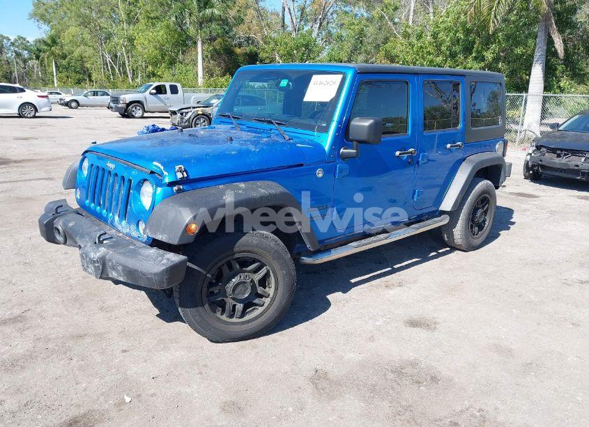 Photo 2 of 2015 Jeep Wrangler UNLIMITED SPORT (VIN 1C4BJWDG3FL551160)