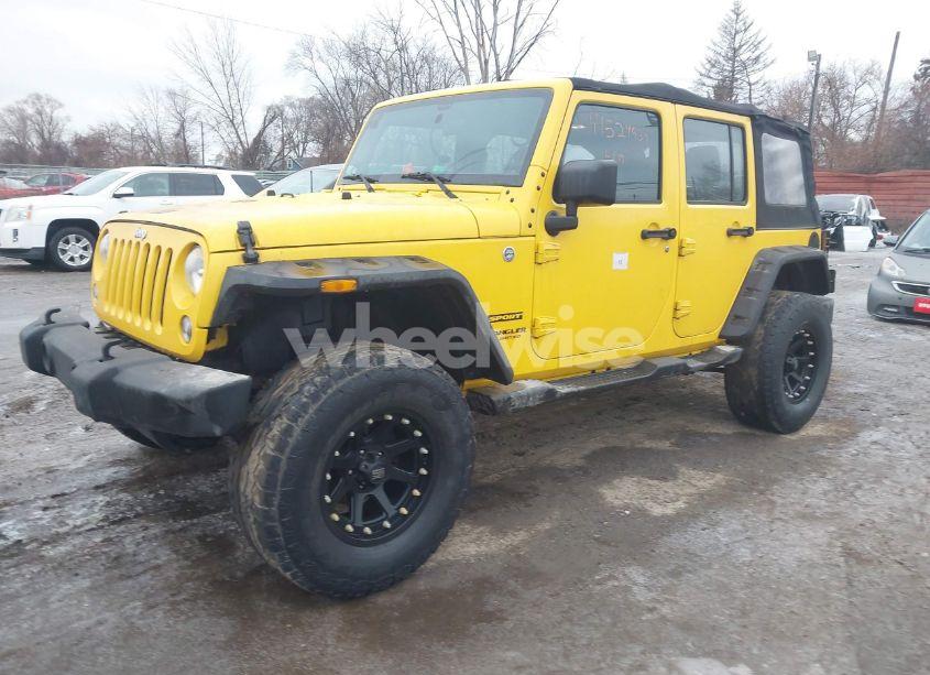 Photo 2 of 2015 Jeep Wrangler UNLIMITED SPORT (VIN 1C4BJWDG3FL594283)