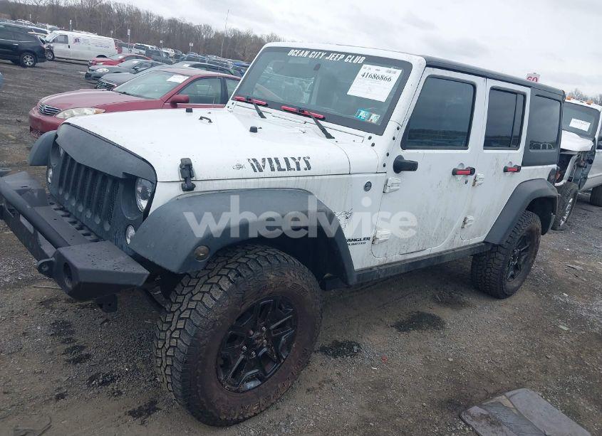 Photo 2 of 2015 Jeep Wrangler UNLIMITED WILLYS WHEELER (VIN 1C4BJWDG3FL618923)