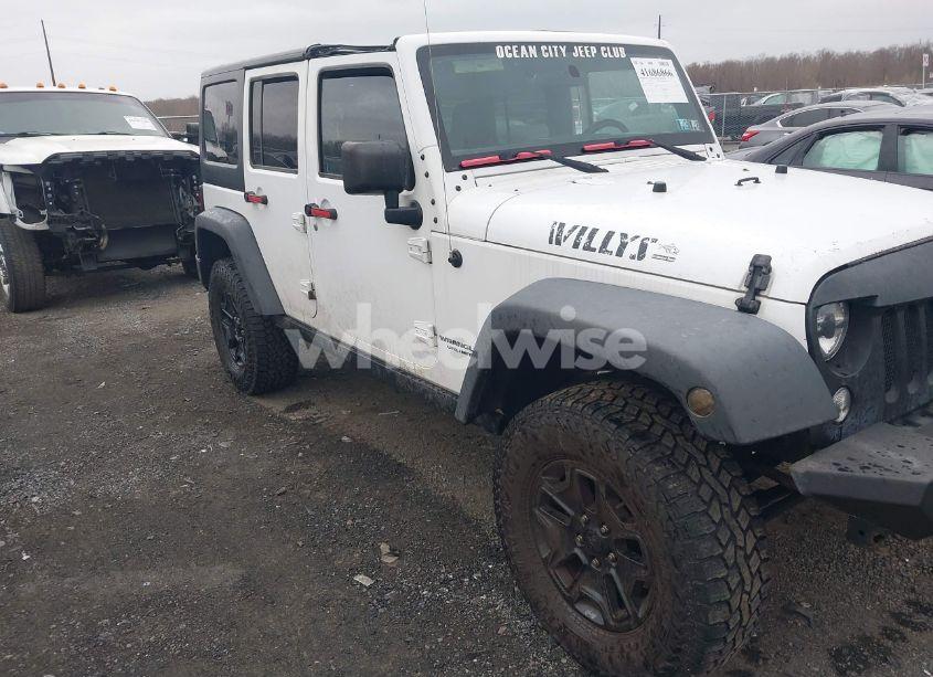 Photo 6 of 2015 Jeep Wrangler UNLIMITED WILLYS WHEELER (VIN 1C4BJWDG3FL618923)