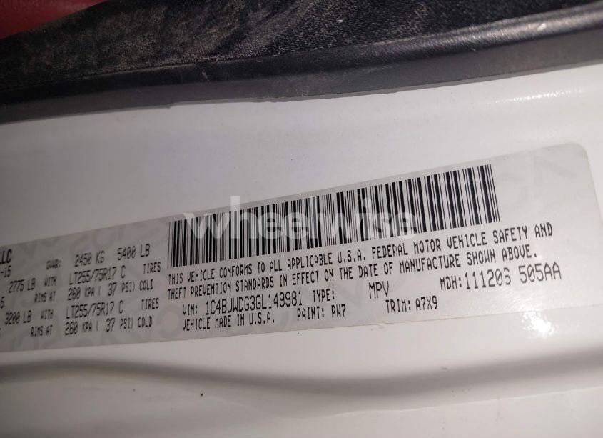 Photo 9 of 2016 Jeep Wrangler UNLIMITED WILLYS WHEELER (VIN 1C4BJWDG3GL149981)