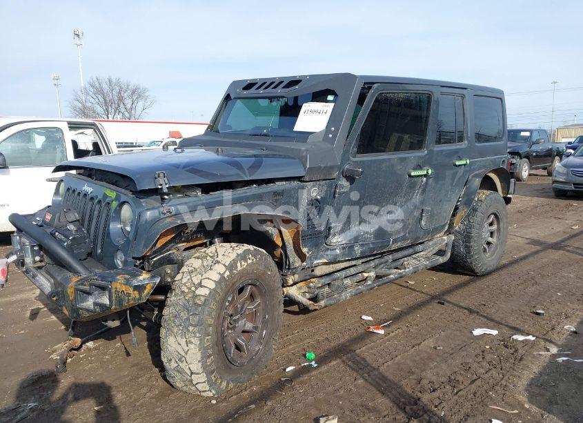 Photo 2 of 2016 Jeep Wrangler UNLIMITED SPORT (VIN 1C4BJWDG3GL227871)