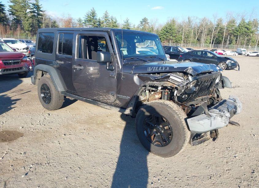 2016 Jeep Wrangler UNLIMITED WILLYS WHEELER (VIN 1C4BJWDG3GL257694) main photo