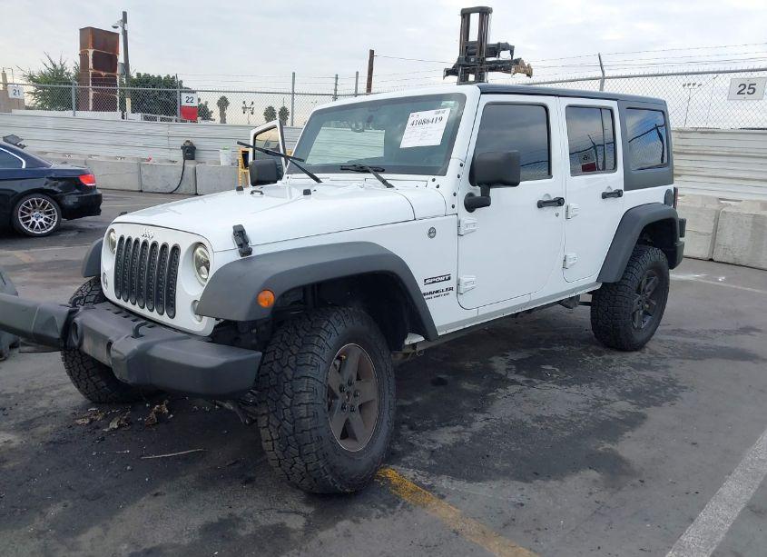 Photo 2 of 2017 Jeep Wrangler UNLIMITED SPORT 4X4 (VIN 1C4BJWDG3HL710505)