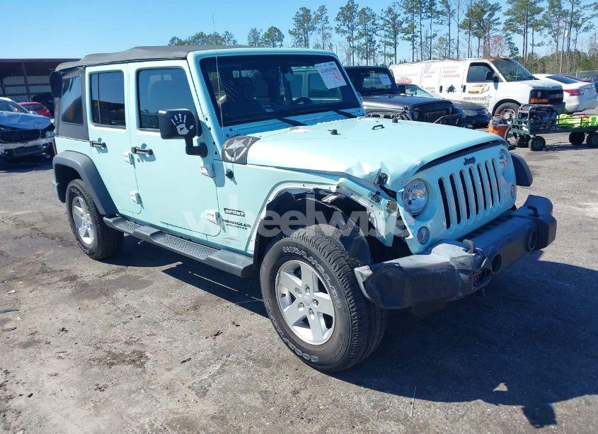 2017 Jeep Wrangler UNLIMITED SPORT (VIN 1C4BJWDG3HL710522) main photo