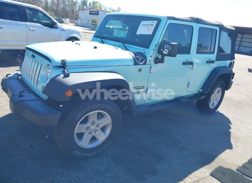 Photo 2 of 2017 Jeep Wrangler UNLIMITED SPORT (VIN 1C4BJWDG3HL710522)