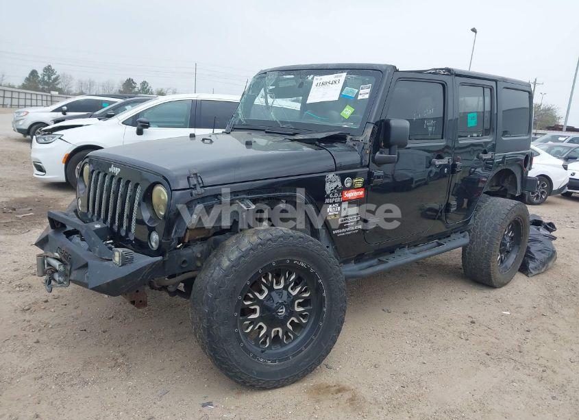 Photo 2 of 2017 Jeep Wrangler UNLIMITED SPORT (VIN 1C4BJWDG3HL742662)