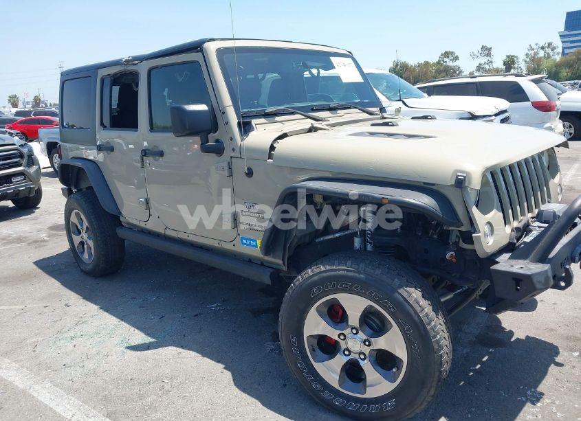 2018 Jeep Wrangler JK UNLIMITED SPORT S 4X4 (VIN 1C4BJWDG3JL809752) main photo