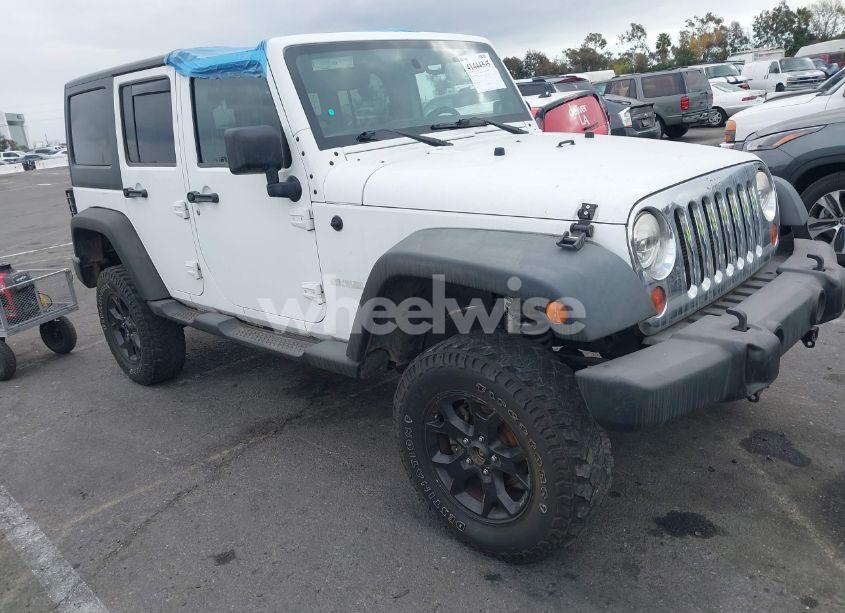 2012 Jeep Wrangler UNLIMITED SPORT (VIN 1C4BJWDG4CL109807) main photo