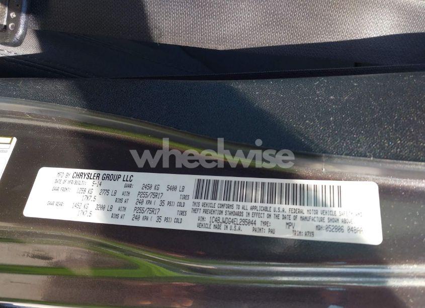 Photo 9 of 2014 Jeep Wrangler UNLIMITED SPORT (VIN 1C4BJWDG4EL295044)