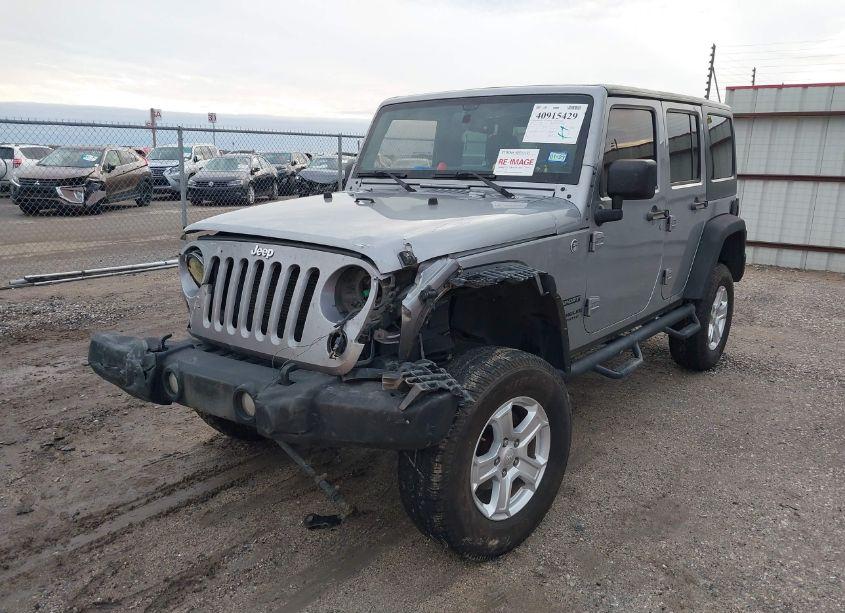 Photo 2 of 2015 Jeep Wrangler UNLIMITED SPORT (VIN 1C4BJWDG4FL520225)