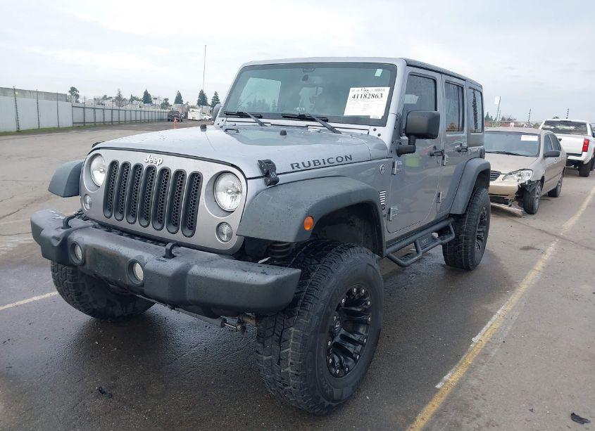 Photo 2 of 2015 Jeep Wrangler UNLIMITED SPORT (VIN 1C4BJWDG4FL557193)