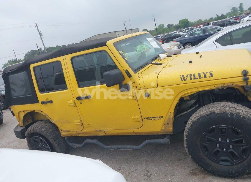 Photo 13 of 2015 Jeep Wrangler UNLIMITED WILLYS WHEELER (VIN 1C4BJWDG4FL581994)