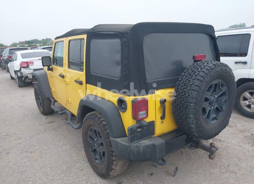 Photo 3 of 2015 Jeep Wrangler UNLIMITED WILLYS WHEELER (VIN 1C4BJWDG4FL581994)