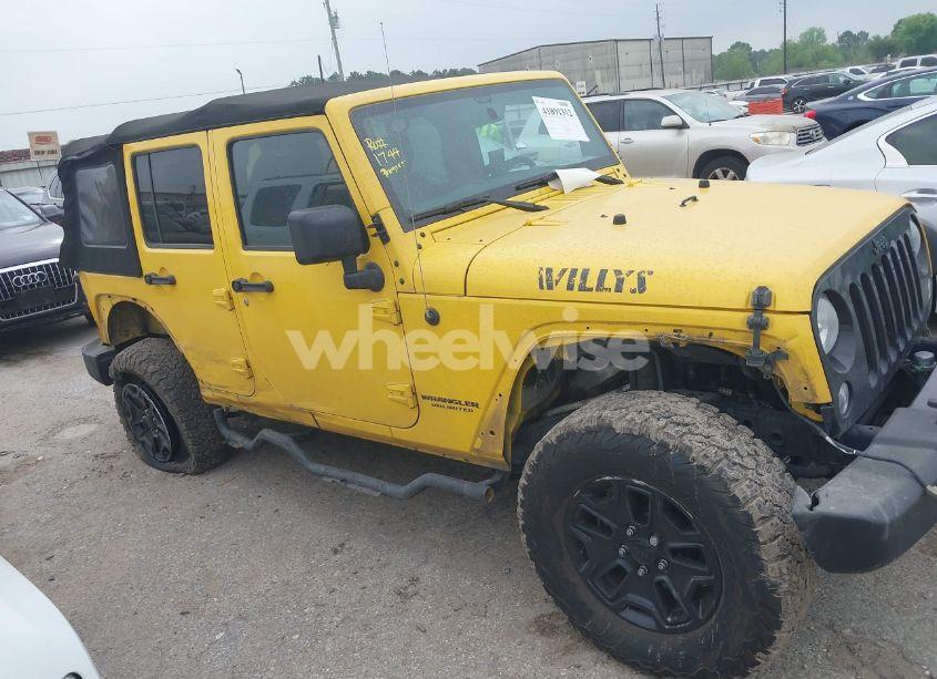 Photo 6 of 2015 Jeep Wrangler UNLIMITED WILLYS WHEELER (VIN 1C4BJWDG4FL581994)