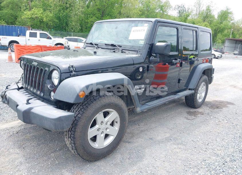 Photo 2 of 2015 Jeep Wrangler UNLIMITED SPORT (VIN 1C4BJWDG4FL668407)