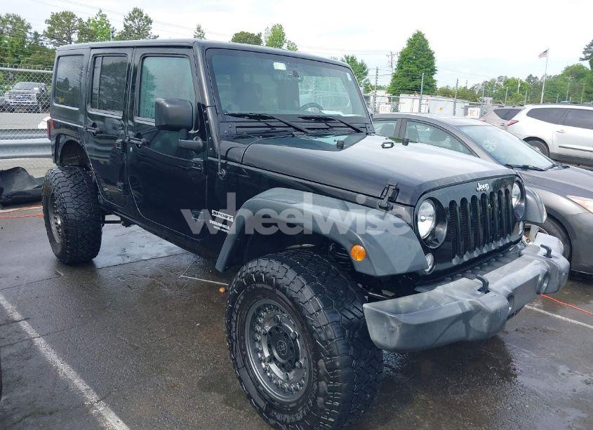 2015 Jeep Wrangler UNLIMITED SPORT (VIN 1C4BJWDG4FL687829) main photo