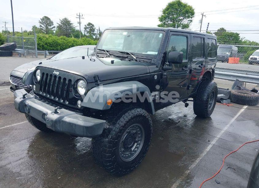 Photo 2 of 2015 Jeep Wrangler UNLIMITED SPORT (VIN 1C4BJWDG4FL687829)