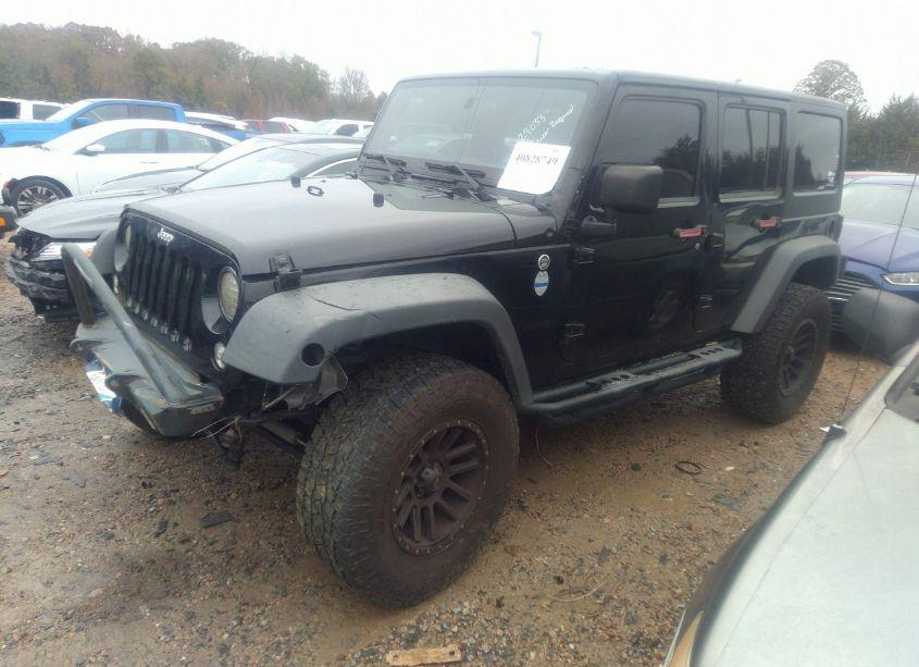 Photo 2 of 2015 Jeep Wrangler UNLIMITED SPORT (VIN 1C4BJWDG4FL737614)