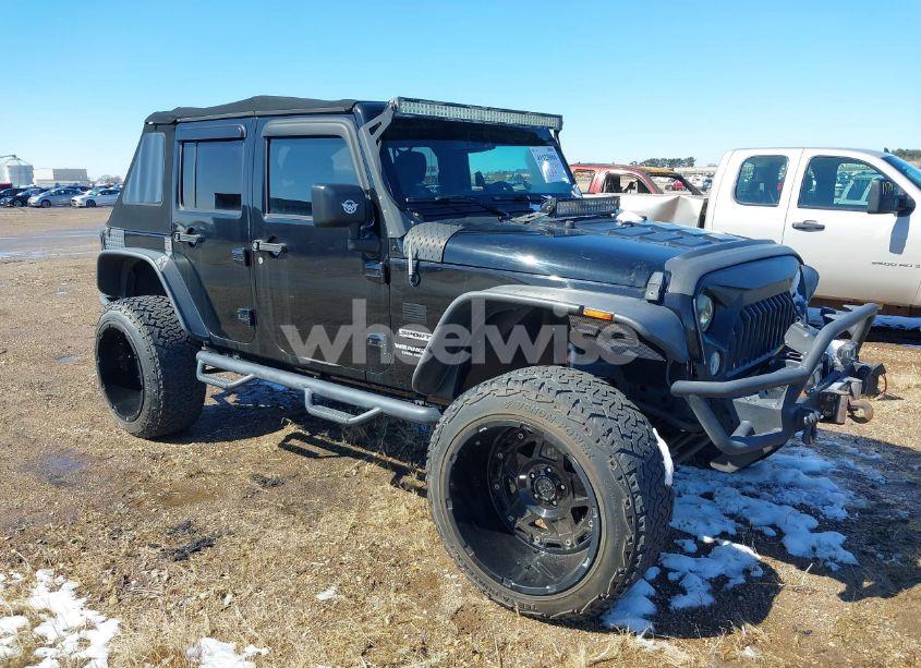 2016 Jeep Wrangler UNLIMITED SPORT (VIN 1C4BJWDG4GL106122) main photo