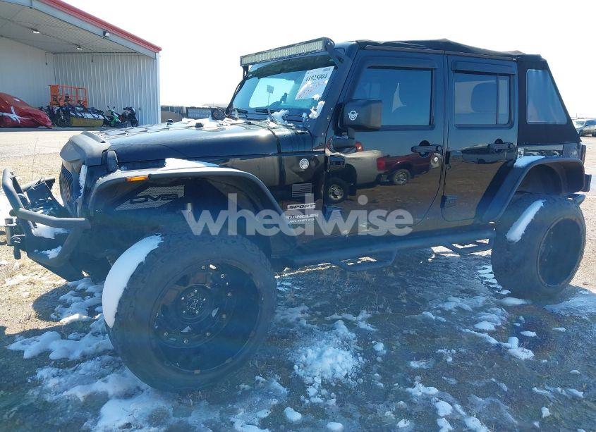 Photo 2 of 2016 Jeep Wrangler UNLIMITED SPORT (VIN 1C4BJWDG4GL106122)