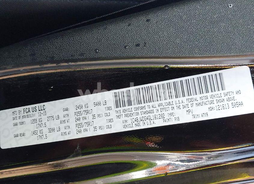 Photo 9 of 2016 Jeep Wrangler UNLIMITED SPORT (VIN 1C4BJWDG4GL161282)