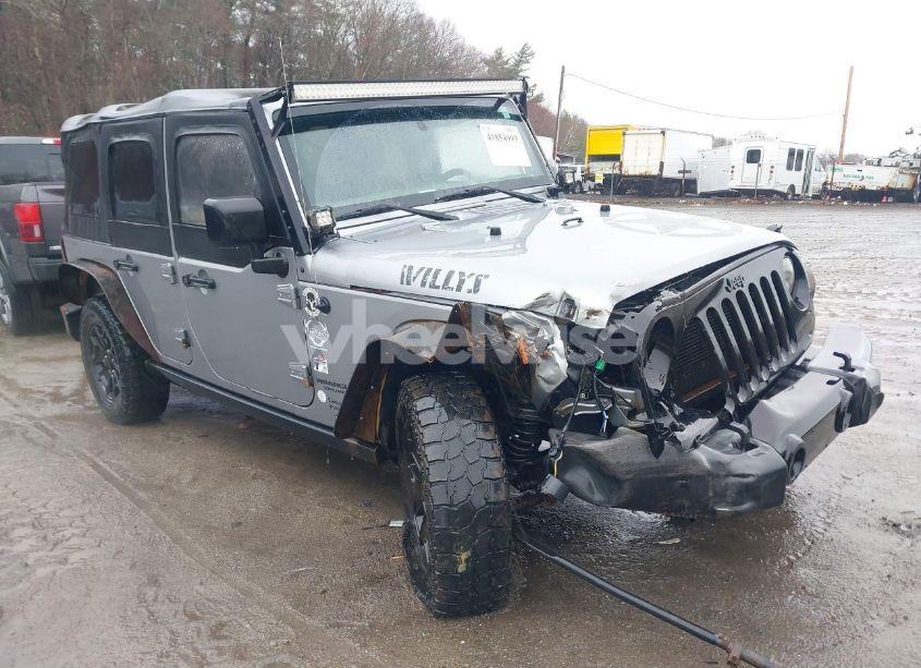 2016 Jeep Wrangler UNLIMITED WILLYS WHEELER (VIN 1C4BJWDG4GL204728) main photo