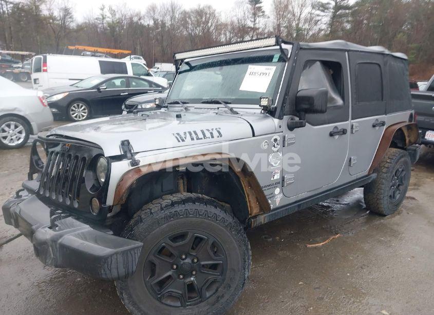 Photo 2 of 2016 Jeep Wrangler UNLIMITED WILLYS WHEELER (VIN 1C4BJWDG4GL204728)