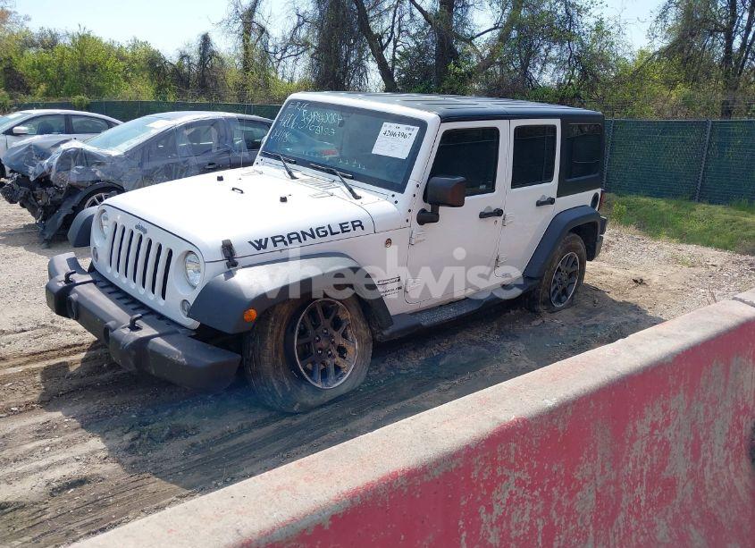 Photo 2 of 2017 Jeep Wrangler UNLIMITED SPORT 4X4 (VIN 1C4BJWDG4HL639590)