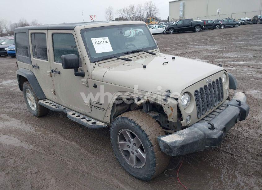 2017 Jeep Wrangler UNLIMITED SPORT 4X4 (VIN 1C4BJWDG4HL724929) main photo