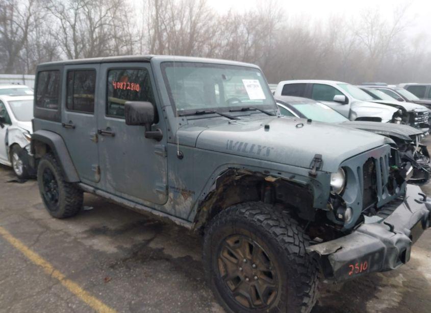 2014 Jeep Wrangler UNLIMITED WILLYS WHEELER (VIN 1C4BJWDG5EL224001) main photo