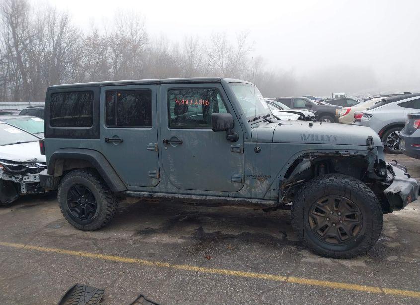 Photo 14 of 2014 Jeep Wrangler UNLIMITED WILLYS WHEELER (VIN 1C4BJWDG5EL224001)