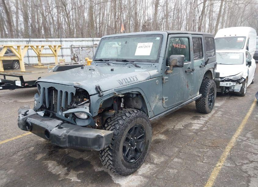 Photo 2 of 2014 Jeep Wrangler UNLIMITED WILLYS WHEELER (VIN 1C4BJWDG5EL224001)