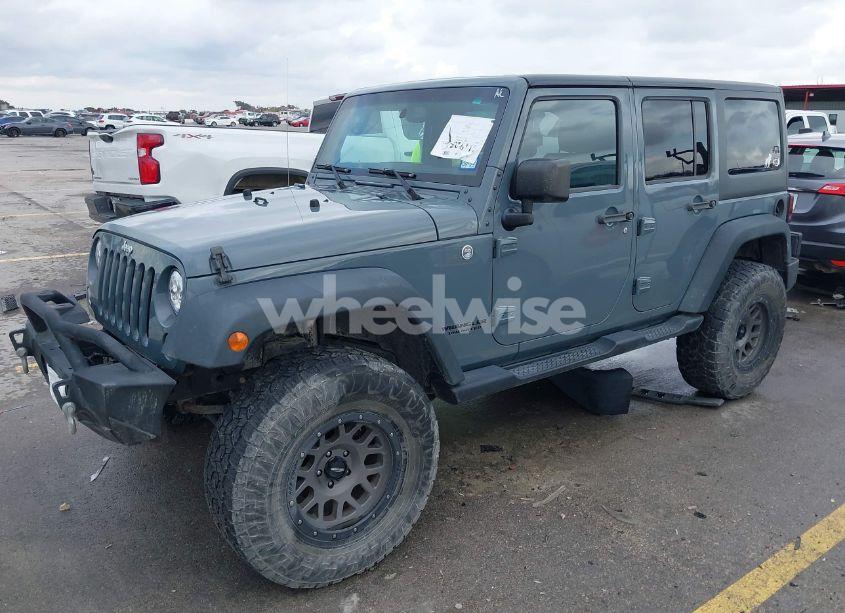 Photo 2 of 2014 Jeep Wrangler UNLIMITED SPORT (VIN 1C4BJWDG5EL319545)