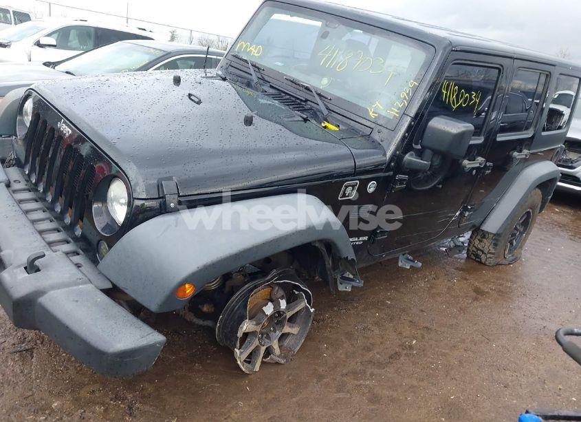 Photo 2 of 2015 Jeep Wrangler UNLIMITED SPORT (VIN 1C4BJWDG5FL526311)